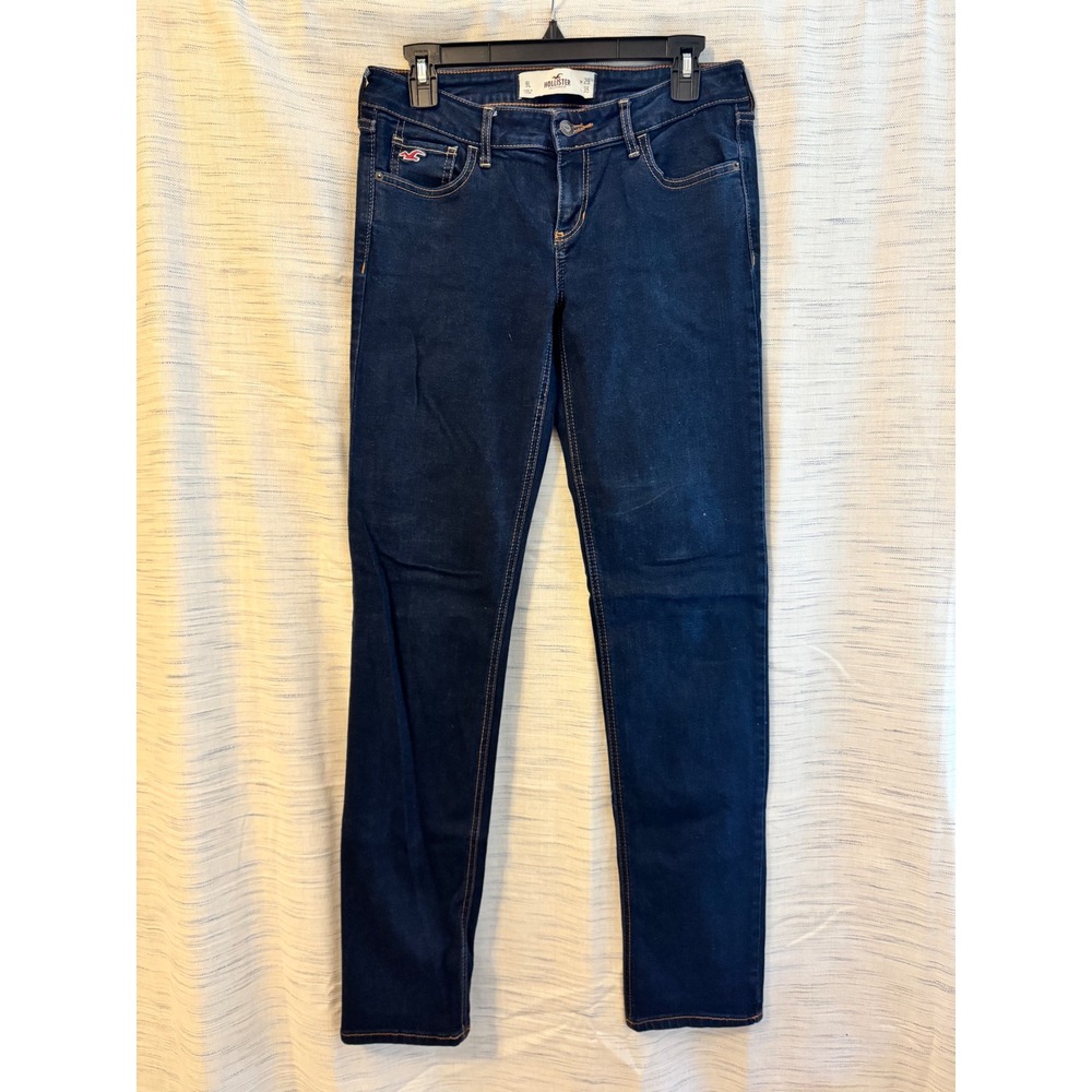 Hollister Skinny Jeans Dark Wash Low Rise Denim W29 L35 Women 9L